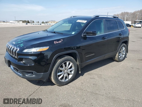 2018 Jeep Cherokee Limited с VIN 1C4PJMDX0JD601753, выставлен на аукционе Copart как лот 52155625 с пробегом 86 521 миль миль и Списание • Salvage title. История ставок и продаж доступна на DreamBid. Изображение 1.