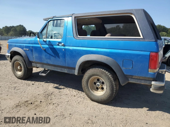 1988 Ford Bronco XL с VIN 1FMEU15N4JLA61223, выставлен на аукционе Copart как лот 74050714 с пробегом 25 825 миль миль и Чистый • Clean title. История ставок и продаж доступна на DreamBid. Изображение 2.