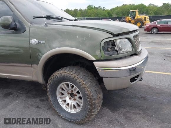 2002 Ford F-150 XLT with VIN 1FTRW08L42KE05595, listed as a IAAI auction lot 42108052 with 1 mi miles. Bid and sale history available at carsss.com. Image 13.
