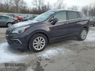 2017 Buick Envision Essence with VIN LRBFXBSA9HD112175, listed as a Copart auction lot 45287045 with 104,161 mi miles and Salvage Title. Bid and sale history available at carsss.com. Image 1.