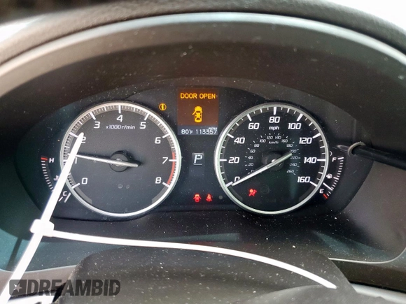 2013 Acura ILX Tech Pkg with VIN 19VDE1F7XDE006827, listed as a Copart auction lot 52915625 with 113,357 mi miles and Salvage Title. Bid and sale history available at carsss.com. Image 9.