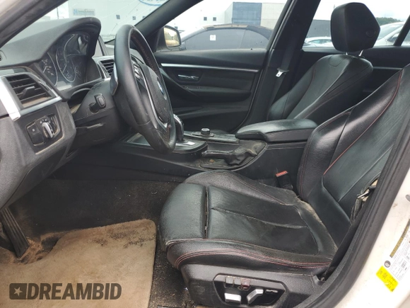 2016 BMW 3 Series 328i with VIN WBA8E9G58GNT43935, listed as a Copart auction lot 55872855 with 267,010 mi miles and Clean title. Bid and sale history available at DreamBid. Image 7.