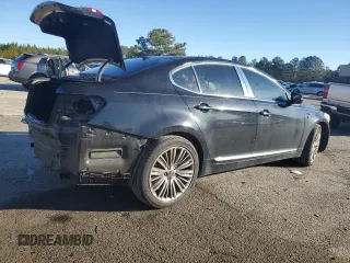 2015 Kia Cadenza Premium with VIN KNALN4D77F5193253, listed as a Copart auction lot 81748134 with 134,347 mi miles and Salvage Title. Bid and sale history available at DreamBid. Image 3.