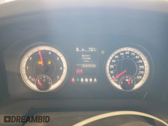 2014 Ram 1500 Tradesman z VIN 1C6RR7FG9ES303257, wystawiony jako Copart lot #56535165 z przebiegiem 190 205 mil mil oraz Czysty tytuł • Clean title. Historia ofert i sprzedaży dostępna na DreamBid. Obrazek 9.