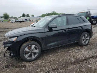 2025 Audi Q5 Premium with VIN WA1ABAFY3S2014929, listed as a Copart auction lot 57310125 with 1,786 mi miles and Salvage title. Bid and sale history available at DreamBid. Image 1.