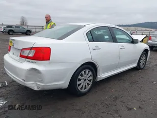 2010 Mitsubishi Galant FE with VIN 4A32B2FF9AE012837, listed as a IAAI auction lot 41196882 with 156,147 mi miles. Bid and sale history available at carsss.com. Image 4.