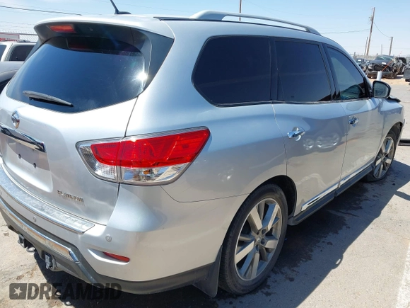 2014 Nissan Pathfinder S with VIN 5N1AR2MN7EC643118, listed as a IAAI auction lot 42126204 with 102,960 mi miles and . Bid and sale history available at DreamBid. Image 4.