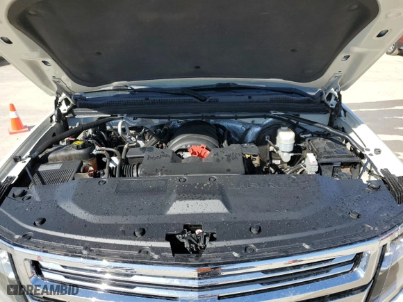 2015 Chevrolet Tahoe LTZ with VIN 1GNSCCKC0FR639998, listed as a Copart auction lot 46825225 with 0 mi miles and Salvage Title. Bid and sale history available at carsss.com. Image 12.