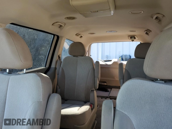2012 Kia Sedona LX with VIN KNDMG4C74C6427812, listed as a Copart auction lot 71851574 with 89,864 mi miles and Salvage Title. Bid and sale history available at carsss.com. Image 10.