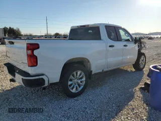 2020 Chevrolet Silverado 1500 Custom with VIN 1GCRWBEH9LZ336147, listed as a Copart auction lot 42966205 with 152,676 mi miles and Salvage Title. Bid and sale history available at carsss.com. Image 3.