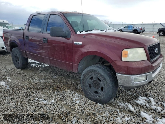 2005 Ford F-150 XLT with VIN 1FTPW14515KE21102, listed as a Copart auction lot 49727215 with 230,362 mi miles and Clean Title. Bid and sale history available at carsss.com. Image 4.