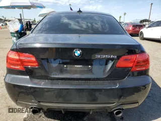 2012 BMW 3 Series 335is with VIN WBAKG1C5XCJ217018, listed as a Copart auction lot 46566545 with 57,465 mi miles and Salvage title. Bid and sale history available at DreamBid. Image 6.