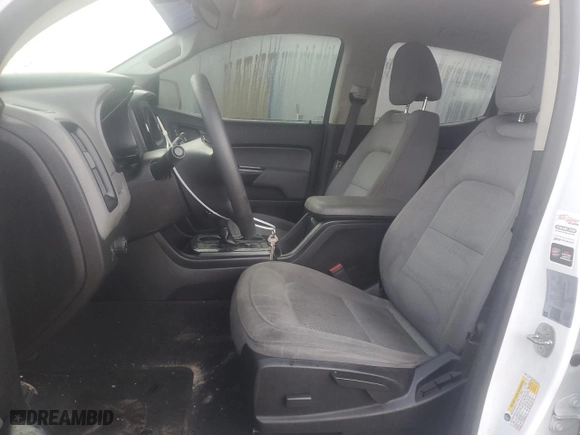 2021 Chevrolet Colorado 2WD Work Truck with VIN 1GCGSBEA4M1191184, listed as a Copart auction lot 83602904 with 39,618 mi miles and Salvage Title. Bid and sale history available at carsss.com. Image 7.