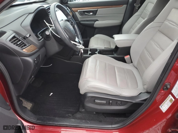 2020 Honda CR-V EX-L with VIN 5J6RW2H85LL015411, listed as a Copart auction lot 45517295 with 55,039 mi miles and Salvage Title. Bid and sale history available at carsss.com. Image 7.