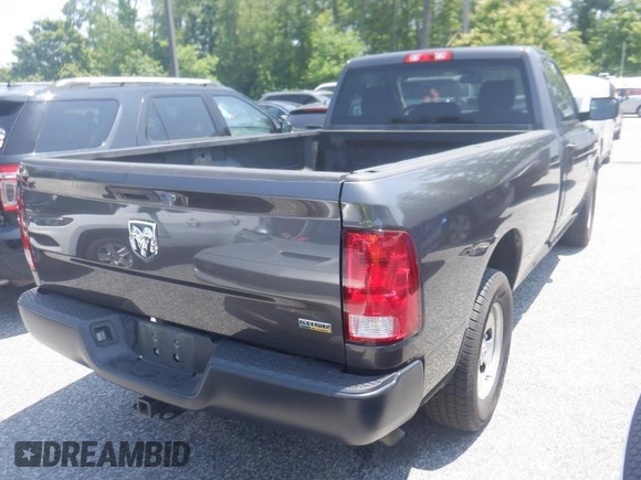 2019 Ram 1500 Tradesman z VIN 3C6JR6DGXKG502184, wystawiony jako IAAI lot #42524439 z przebiegiem 98 494 mil mil oraz . Historia ofert i sprzedaży dostępna na DreamBid. Obrazek 13.