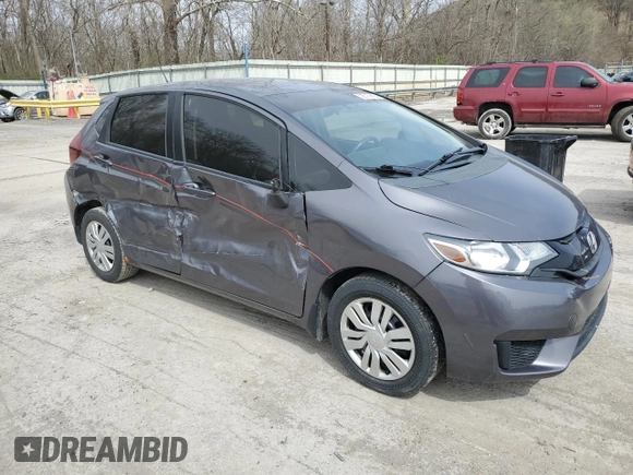 2015 Honda Fit LX with VIN 3HGGK5G56FM749187, listed as a Copart auction lot 52510855 with 122,317 mi miles and Salvage Title. Bid and sale history available at carsss.com. Image 4.
