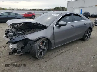 2020 Mercedes-Benz CLA with VIN WDD5J4HB4LN060182, listed as a Copart auction lot 51878455 with 0 mi miles and Clean Title. Bid and sale history available at carsss.com. Image 1.