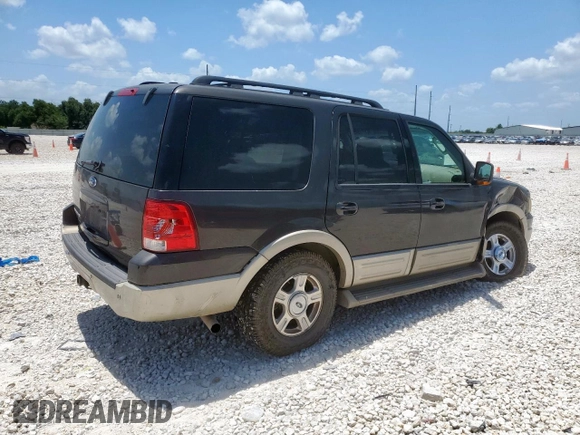 2005 Ford Expedition Eddie Bauer with VIN 1FMFU17575LA13044, listed as a Copart auction lot 59972345 with 238,507 mi miles and Salvage title. Bid and sale history available at DreamBid. Image 3.