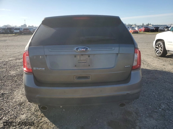 2012 Ford Edge SEL with VIN 2FMDK3JC7CBA82099, listed as a Copart auction lot 44758355 with 218,391 mi miles and Salvage Title. Bid and sale history available at carsss.com. Image 6.