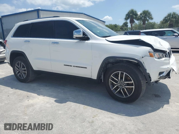 2021 Jeep Grand Cherokee Limited with VIN 1C4RJEBG1MC511331, listed as a Copart auction lot 53783365 with 57,147 mi miles and Salvage title. Bid and sale history available at DreamBid. Image 4.