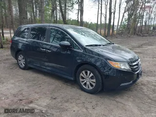 2014 Honda Odyssey EX with VIN 5FNRL5H49EB076814, listed as a IAAI auction lot 41941319 with 101,764 mi miles. Bid and sale history available at carsss.com. Image 1.