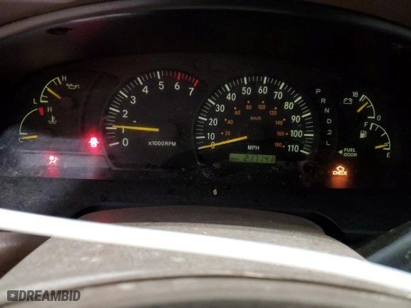 2002 Toyota Tundra SR5 with VIN 5TBBT44112S329910, listed as a Copart auction lot 49835645 with 217,141 mi miles and Non Repairable. Bid and sale history available at carsss.com. Image 9.