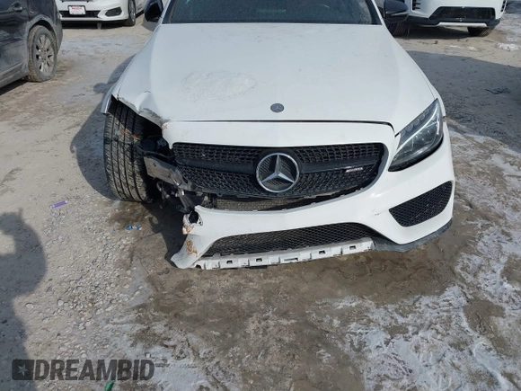 2016 Mercedes-Benz C 450 AMG with VIN 55SWF6EB8GU130429, listed as a IAAI auction lot 41374954 with 52,525 mi miles and . Bid and sale history available at carsss.com. Image 6.