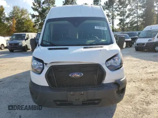 2021 Ford Transit Cargo with VIN 1FTBW3X83MKA40734, listed as a Copart auction lot 77427214 with Not Provided miles and Salvage Title. Bid and sale history available at carsss.com. Image 5.