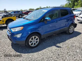 2020 Ford EcoSport SE z VIN MAJ3S2GE7LC366762, wystawiony jako Copart lot #52035195 z przebiegiem 95 146 mil mil oraz Nie do naprawy • Non repairable. Historia ofert i sprzedaży dostępna na DreamBid. Obrazek 1.
