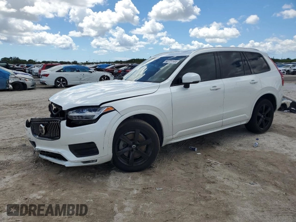 2023 Volvo XC90 Core with VIN YV4L12PK1P1905930, listed as a Copart auction lot 60721144 with 44,274 mi miles and Non Repairable. Bid and sale history available at carsss.com. Image 1.