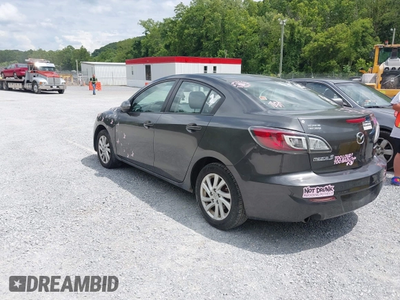 2012 Mazda 3 i Touring with VIN JM1BL1V77C1618684, listed as a IAAI auction lot 42633405 with 329,335 mi miles and . Bid and sale history available at DreamBid. Image 3.