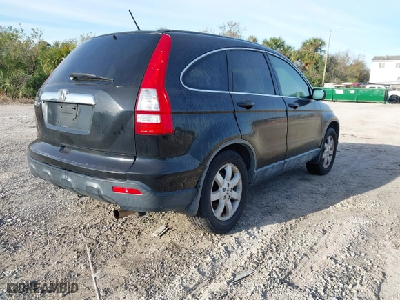 2007 Honda CR-V EX-L with VIN JHLRE48717C010727, listed as a IAAI auction lot 41756338 with 214,976 mi miles. Bid and sale history available at carsss.com. Image 4.