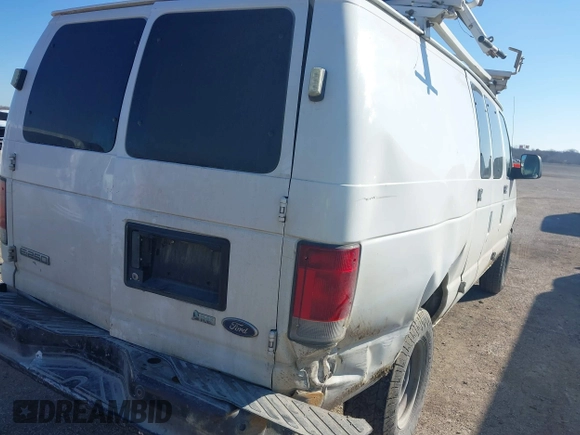 2009 Ford Econoline Cargo with VIN 1FTNE24L89DA84047, listed as a IAAI auction lot 41650399 with 248,505 mi miles and . Bid and sale history available at carsss.com. Image 6.