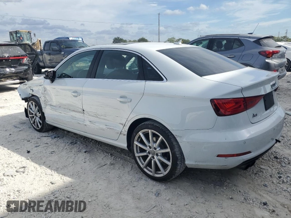 2015 Audi A3 1.8T Premium Plus with VIN WAUCCGFF0F1107753, listed as a Copart auction lot 37010993 with 59,721 mi miles. Bid and sale history available at carsss.com. Image 2.