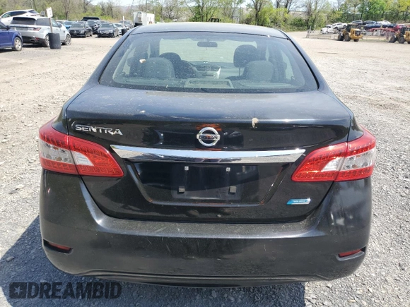 2014 Nissan Sentra S with VIN 3N1AB7AP5EY330123, listed as a Copart auction lot 55147985 with 214,759 mi miles and Clean Title. Bid and sale history available at DreamBid. Image 6.