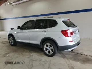 2012 BMW X3 28i with VIN 5UXWX5C56CL721970, listed as a Copart auction lot 51210875 with 125,661 mi miles and Salvage Title. Bid and sale history available at DreamBid. Image 2.