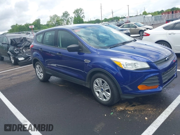 2015 Ford Escape S with VIN 1FMCU0F73FUA03624, listed as a IAAI auction lot 42196298 with 117,211 mi miles and . Bid and sale history available at DreamBid. Image 1.