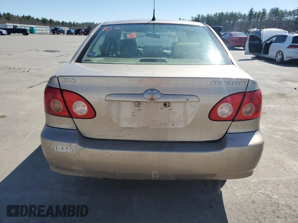 2007 Toyota Corolla CE with VIN 2T1BR32E17C847361, listed as a Copart auction lot 54926865 with 272,448 mi miles and Clean Title. Bid and sale history available at DreamBid. Image 6.