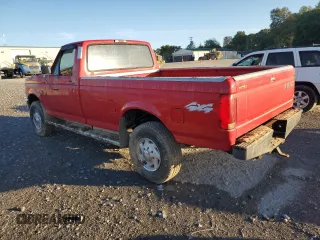 1996 Ford F-250 with VIN 2FTHF26G7TCA72070, listed as a Copart auction lot 75569354 with 0 mi miles and Salvage Title. Bid and sale history available at carsss.com. Image 2.