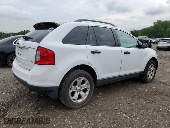 2014 Ford Edge SE with VIN 2FMDK4GC4EBA32468, listed as a Copart auction lot 64206755 with 375,332 mi miles and Clean title. Bid and sale history available at DreamBid. Image 3.