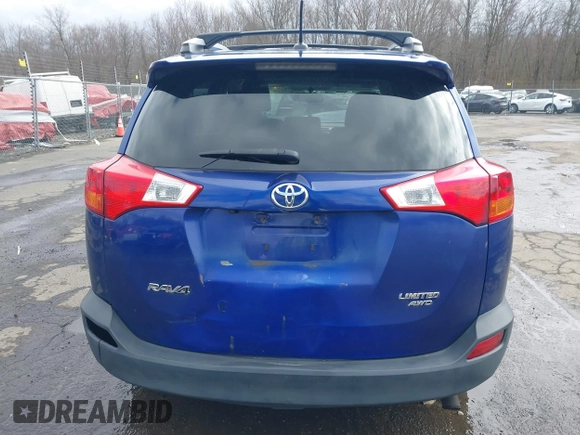 2014 Toyota RAV4 Limited with VIN 2T3DFREV4EW176285, listed as a IAAI auction lot 41819817 with 253,320 mi miles. Bid and sale history available at carsss.com. Image 16.