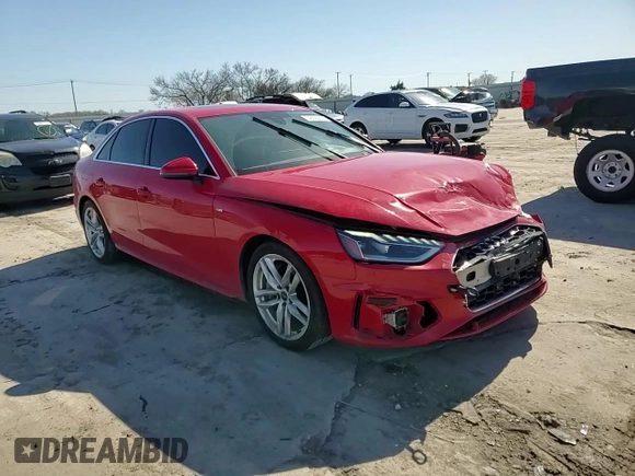 2023 Audi A4 S line Premium Plus z VIN WAUEAAF43PN002886, wystawiony jako Copart lot #48622645 z przebiegiem 37 752 mil mil oraz Szkoda całkowita • Salvage title. Historia ofert i sprzedaży dostępna na DreamBid. Obrazek 10.