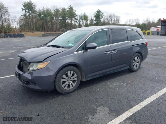 2016 Honda Odyssey EX-L with VIN 5FNRL5H69GB001762, listed as a IAAI auction lot 41941004 with NaN miles. Bid and sale history available at carsss.com. Image 2.