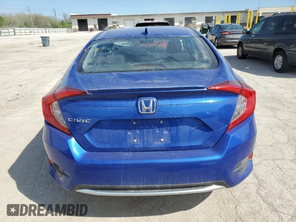 2019 Honda Civic EX z VIN 19XFC1F34KE017631, wystawiony jako Copart lot #53533485 z przebiegiem 55 931 mil mil oraz Szkoda całkowita • Salvage title. Historia ofert i sprzedaży dostępna na DreamBid. Obrazek 6.