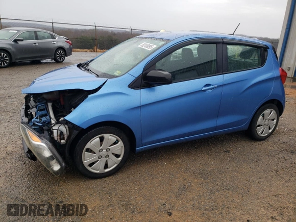 2016 Chevrolet Spark LS with VIN KL8CB6SA1GC624150, listed as a Copart auction lot 50249095 with 85,799 mi miles and Salvage Title. Bid and sale history available at carsss.com. Image 1.