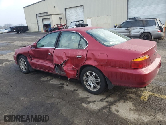 1999 Acura TL with VIN 19UUA5640XA039201, listed as a Copart auction lot 85804254 with 163,111 mi miles and Salvage Title. Bid and sale history available at carsss.com. Image 2.