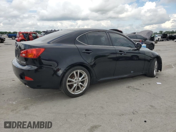 2006 Lexus IS 250 z VIN JTHBK262162003914, wystawiony jako Copart lot #56927115 z przebiegiem 136 494 mil mil oraz Czysty tytuł • Clean title. Historia ofert i sprzedaży dostępna na DreamBid. Obrazek 3.