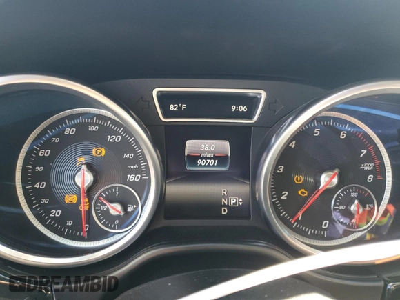 2016 Mercedes-Benz GLE 350 with VIN 4JGDA5JB2GA659810, listed as a Copart auction lot 60137875 with 90,701 mi miles and Clean title. Bid and sale history available at DreamBid. Image 9.