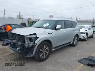 2017 Infiniti QX80 with VIN JN8AZ2NEXH9157802, listed as a IAAI auction lot 41382802 with 126,726 mi miles and . Bid and sale history available at DreamBid. Image 18.