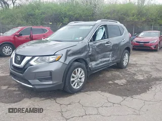 2020 Nissan Rogue S with VIN 5N1AT2MV4LC716993, listed as a IAAI auction lot 41951066 with 33,524 mi miles. Bid and sale history available at carsss.com. Image 2.